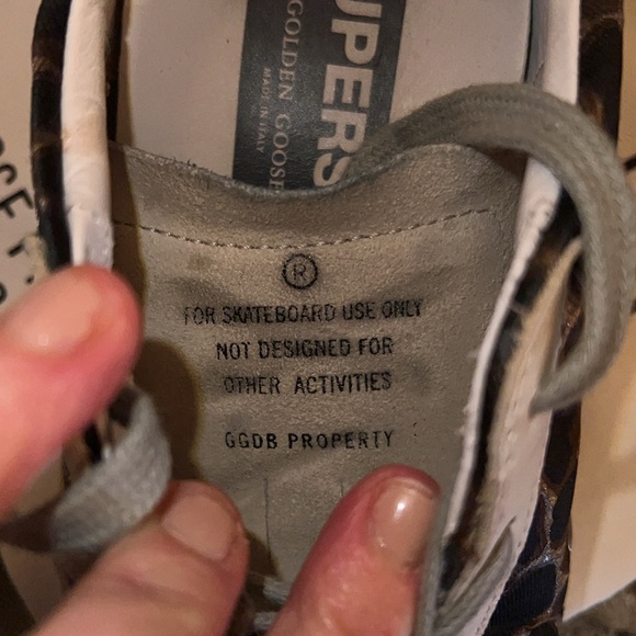 ⭐️Authentic Golden Goose Leopard super stars - Picture 3 of 9